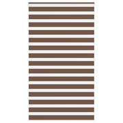 zebragardin brun 130x230 cm stofbredde 125,9 cm polyester