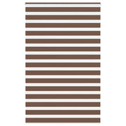 zebragardin brun 140x230 cm stofbredde 135,9 cm polyester