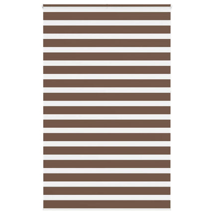 zebragardin brun 145x230 cm stofbredde 140,9 cm polyester