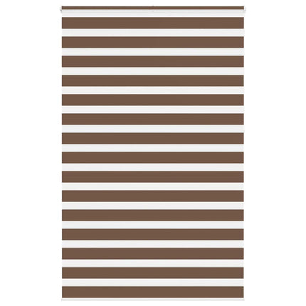 zebragardin brun 150x230 cm stofbredde 145,9 cm polyester