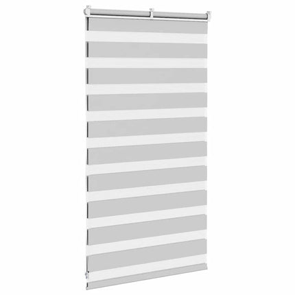 zebragardin lysegrå 70x100 cm stofbredde 65,9 cm polyester