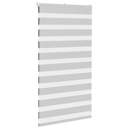 zebragardin lysegrå 80x100 cm stofbredde 75,9 cm polyester