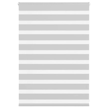 zebragardin lysegrå 115x100 cm stofbredde 110,9 cm polyester