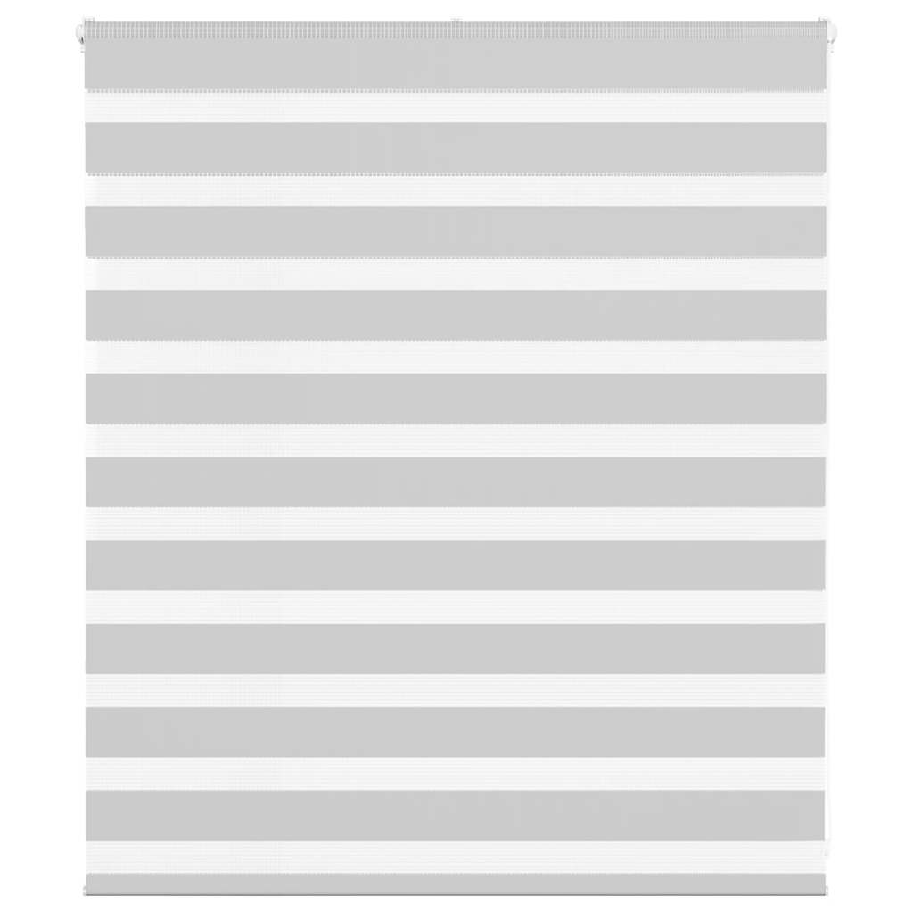 zebragardin lysegrå 125x100 cm stofbredde 120,9 cm polyester