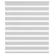 zebragardin lysegrå 125x100 cm stofbredde 120,9 cm polyester