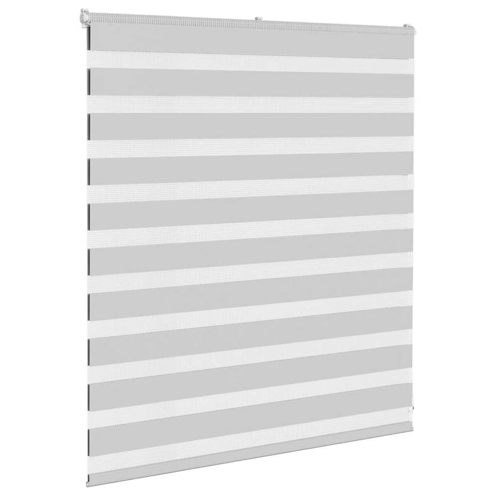 zebragardin lysegrå 125x100 cm stofbredde 120,9 cm polyester