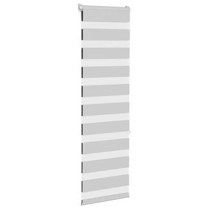 zebragardin lysegrå 50x150 cm stofbredde 45,9 cm polyester