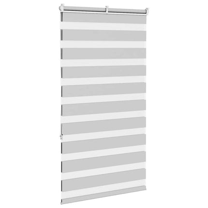 zebragardin lysegrå 85x150 cm stofbredde 80,9 cm polyester