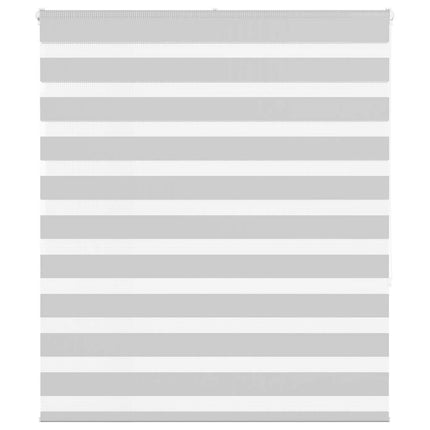 zebragardin lysegrå 125x150 cm stofbredde 120,9 cm polyester