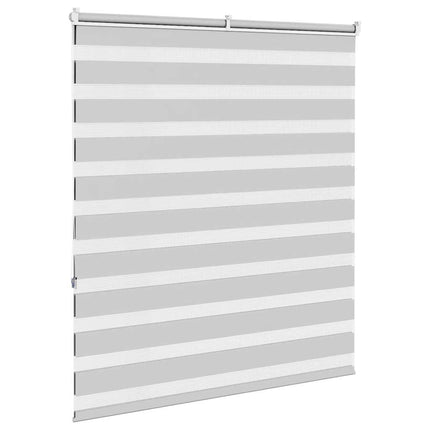 zebragardin lysegrå 125x150 cm stofbredde 120,9 cm polyester
