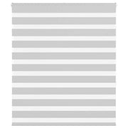 zebragardin lysegrå 130x150 cm stofbredde 125,9 cm polyester