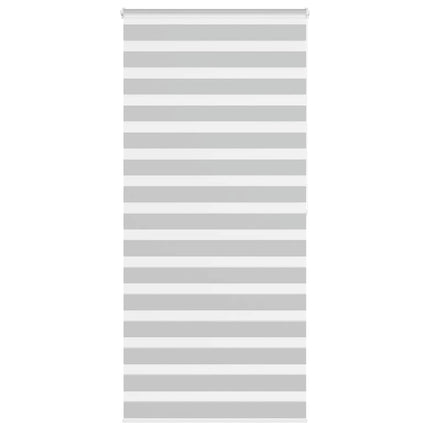 zebragardin lysegrå 110x200 cm stofbredde 105,9 cm polyester