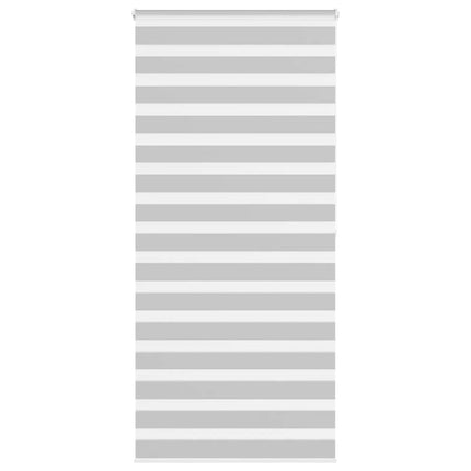zebragardin lysegrå 115x200 cm stofbredde 110,9 cm polyester