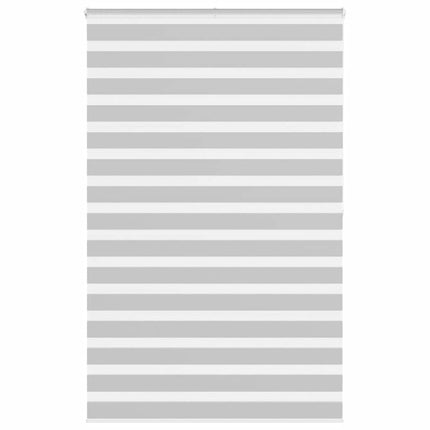 zebragardin lysegrå 150x200 cm stofbredde 145,9 cm polyester