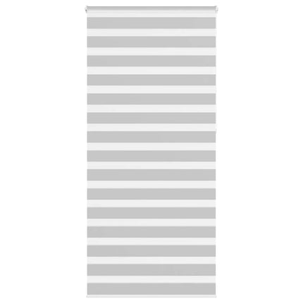zebragardin lysegrå 105x230 cm stofbredde 100,9 cm polyester
