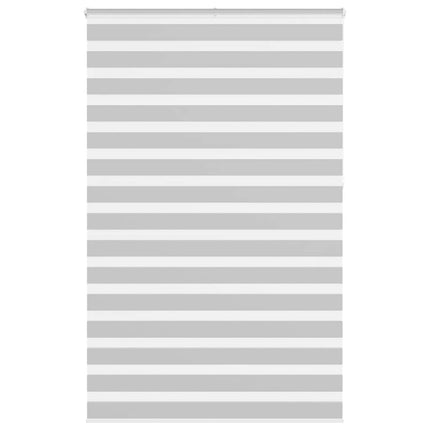 zebragardin lysegrå 145x230 cm stofbredde 140,9 cm polyester
