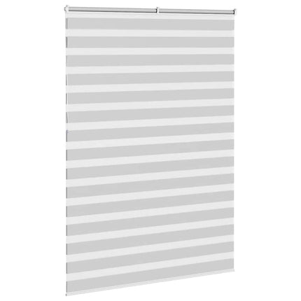 zebragardin lysegrå 155x230 cm stofbredde 150,9 cm polyester
