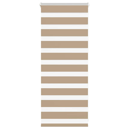 zebragardin sandbrun 65x100 cm stofbredde 60,9 cm polyester