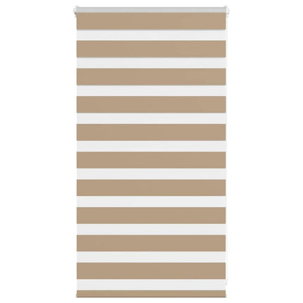 zebragardin sandbrun 70x100 cm stofbredde 65,9 cm polyester