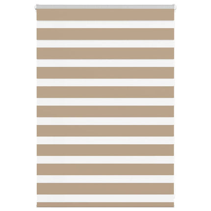 zebragardin sandbrun 100x100 cm stofbredde 95,9 cm polyester