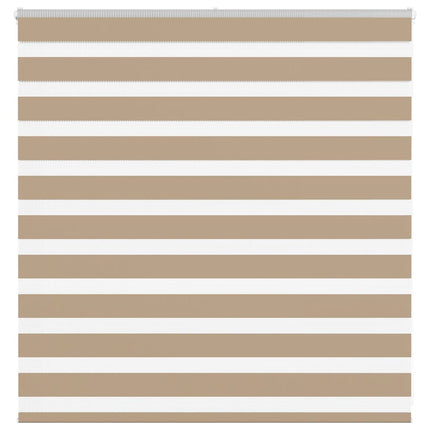 zebragardin sandbrun 150x100 cm stofbredde 145,9 cm polyester