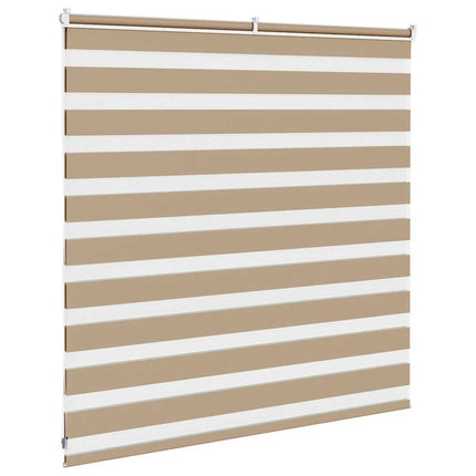 zebragardin sandbrun 150x100 cm stofbredde 145,9 cm polyester