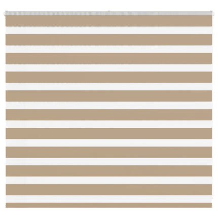 zebragardin sandbrun 160x100 cm stofbredde 155,9 cm polyester