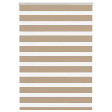 zebragardin sandbrun 110x150 cm stofbredde 105,9 cm polyester