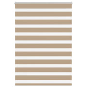 zebragardin sandbrun 115x150 cm stofbredde 110,9 cm polyester