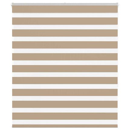 zebragardin sandbrun 120x150 cm stofbredde 115,9 cm polyester