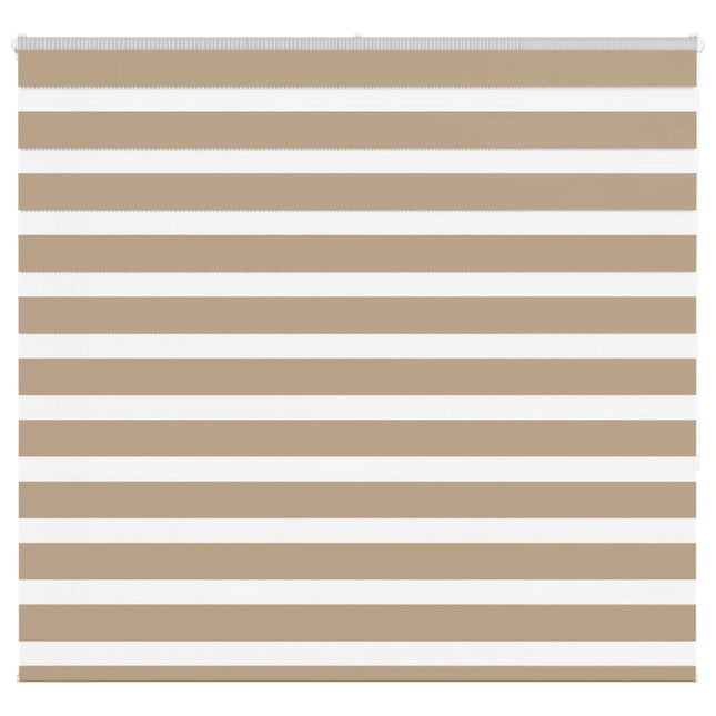 zebragardin sandbrun 155x150 cm stofbredde 150,9 cm polyester