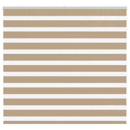 zebragardin sandbrun 165x150 cm stofbredde 160,9 cm polyester