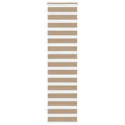 zebragardin sandbrun 65x200 cm stofbredde 60,9 cm polyester
