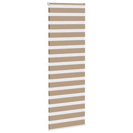 zebragardin sandbrun 90x200 cm stofbredde 85,9 cm polyester