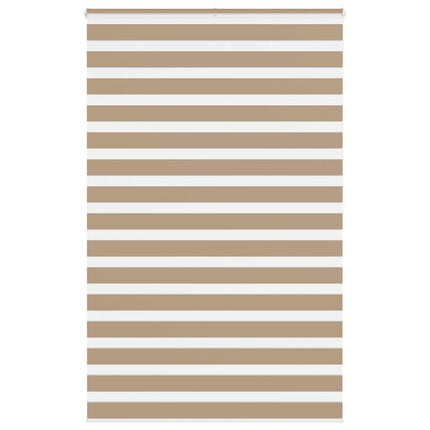 zebragardin sandbrun 145x200 cm stofbredde 140,9 cm polyester