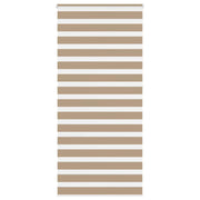 zebragardin sandbrun 110x230 cm stofbredde 105,9 cm polyester