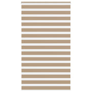 zebragardin sandbrun 120x230 cm stofbredde 115,9 cm polyester