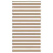 zebragardin sandbrun 130x230 cm stofbredde 125,9 cm polyester