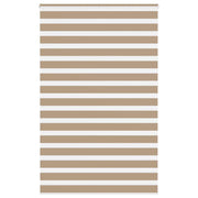 zebragardin sandbrun 140x230 cm stofbredde 135,9 cm polyester