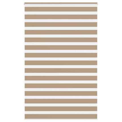 zebragardin sandbrun 140x230 cm stofbredde 135,9 cm polyester