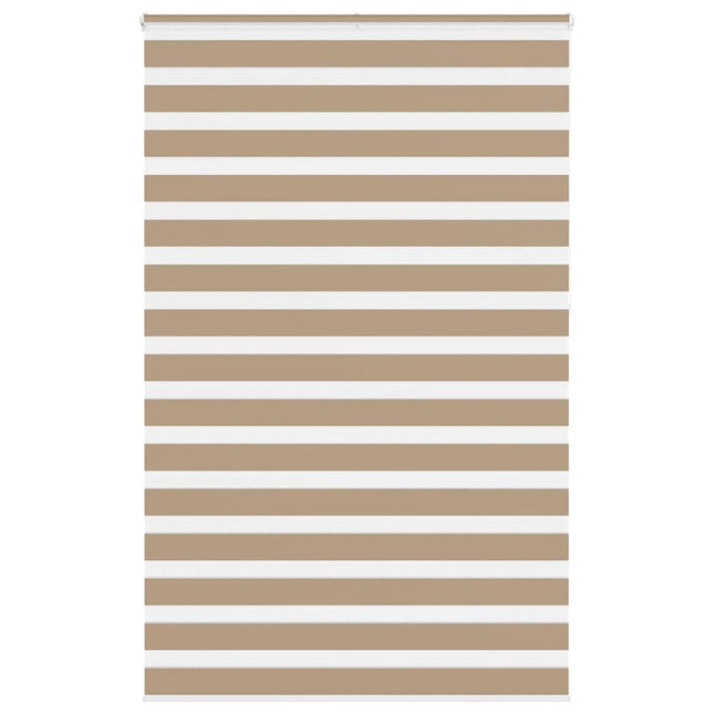 zebragardin sandbrun 150x230 cm stofbredde 145,9 cm polyester