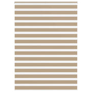 zebragardin sandbrun 160x230 cm stofbredde 155,9 cm polyester