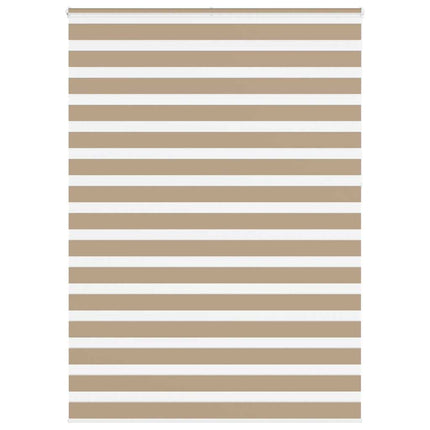zebragardin sandbrun 160x230 cm stofbredde 155,9 cm polyester