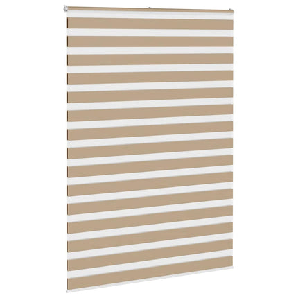 zebragardin sandbrun 160x230 cm stofbredde 155,9 cm polyester