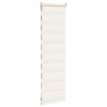 zebragardin marmorbeige 40x100 cm stofbredde 35,9 cm polyester