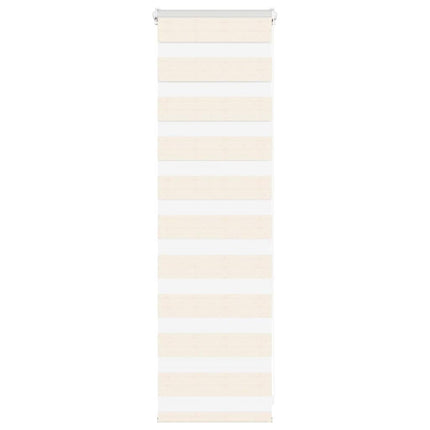 zebragardin marmorbeige 50x100 cm stofbredde 45,9 cm polyester