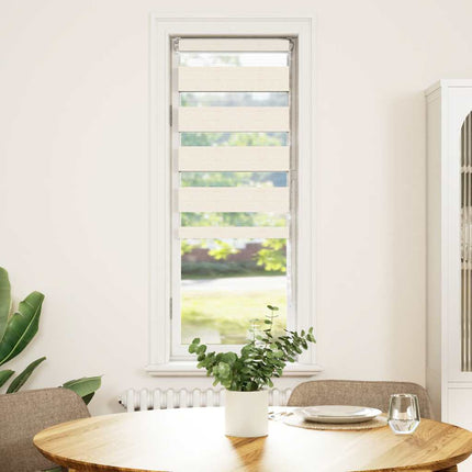 zebragardin marmorbeige 50x100 cm stofbredde 45,9 cm polyester