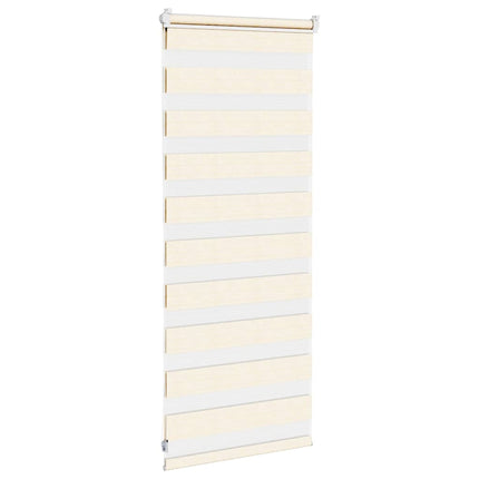 zebragardin marmorbeige 60x100 cm stofbredde 55,9 cm polyester