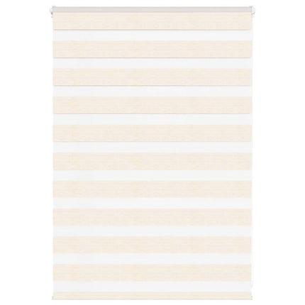 zebragardin marmorbeige 95x100 cm stofbredde 90,9 cm polyester
