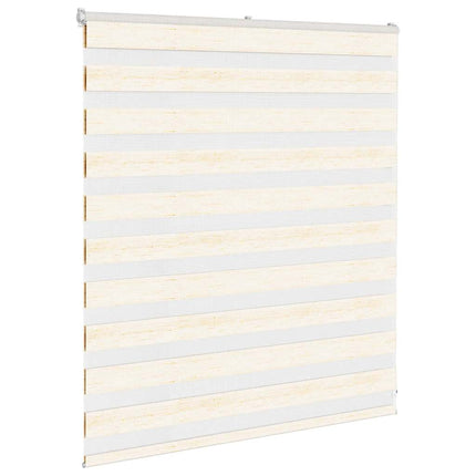 zebragardin marmorbeige 125x100 cm stofbredde 120,9cm polyester